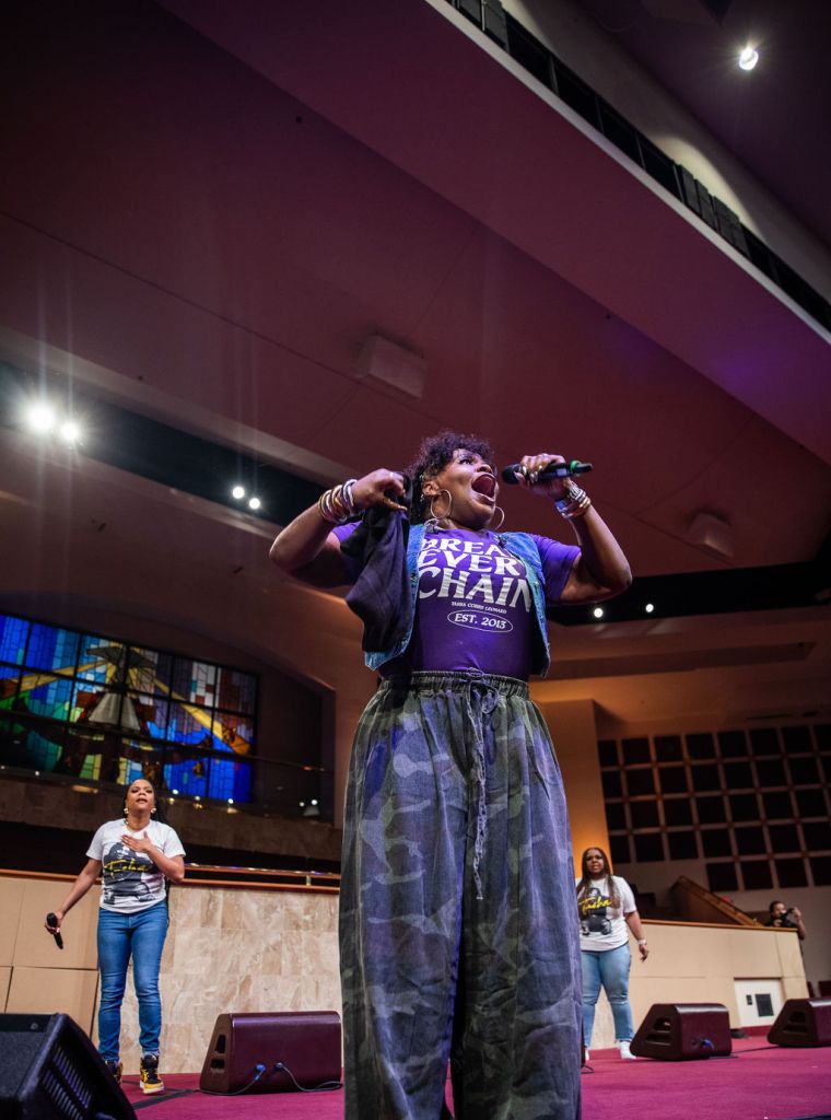 Tasha Cobbs-Leonard at the 15th Annual Spirit of Praise