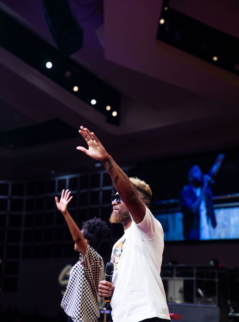 Brandon Camphor & One Way at the 15th Annual Spirit of Praise