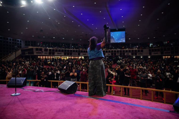 Tasha Cobbs-Leonard at the 15th Annual Spirit of Praise