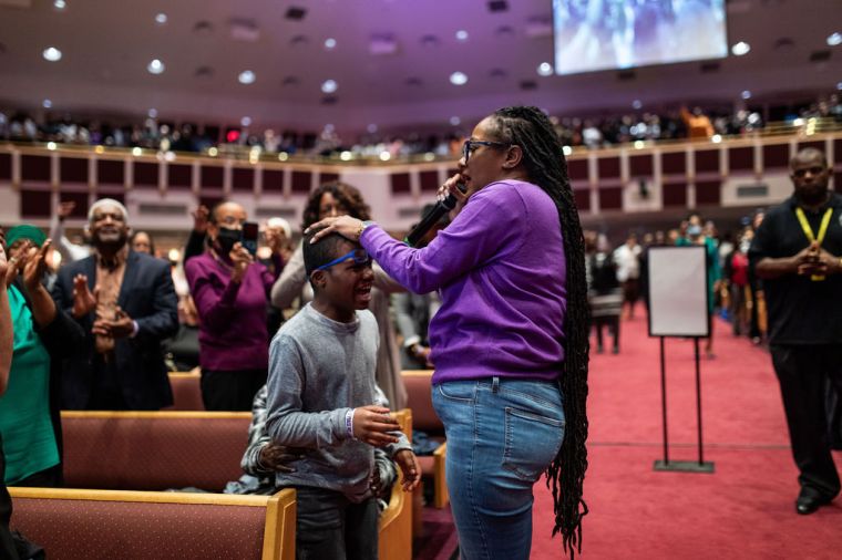 Le'Andria Johnson at the 15th Annual Spirit of Praise
