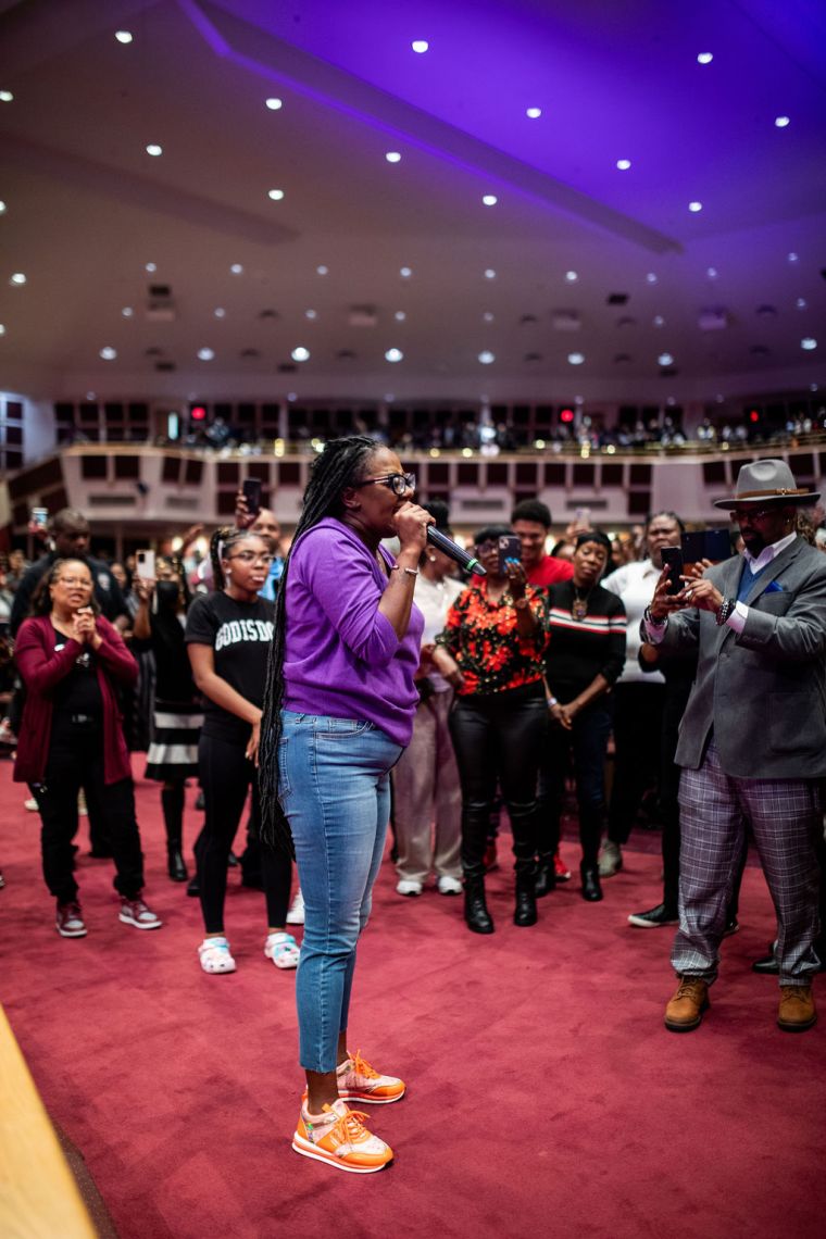 Le'Andria Johnson at the 15th Annual Spirit of Praise