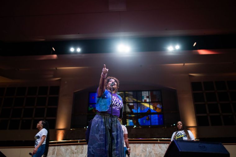 Tasha Cobbs-Leonard at the 15th Annual Spirit of Praise