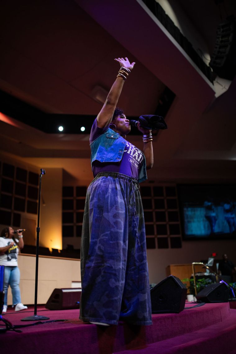 Tasha Cobbs-Leonard at the 15th Annual Spirit of Praise