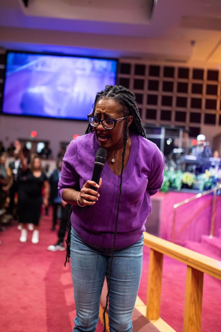 Le'Andria Johnson at the 15th Annual Spirit of Praise