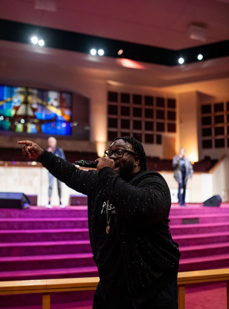 Marcus Jordan at the 15th Annual Spirit of Praise