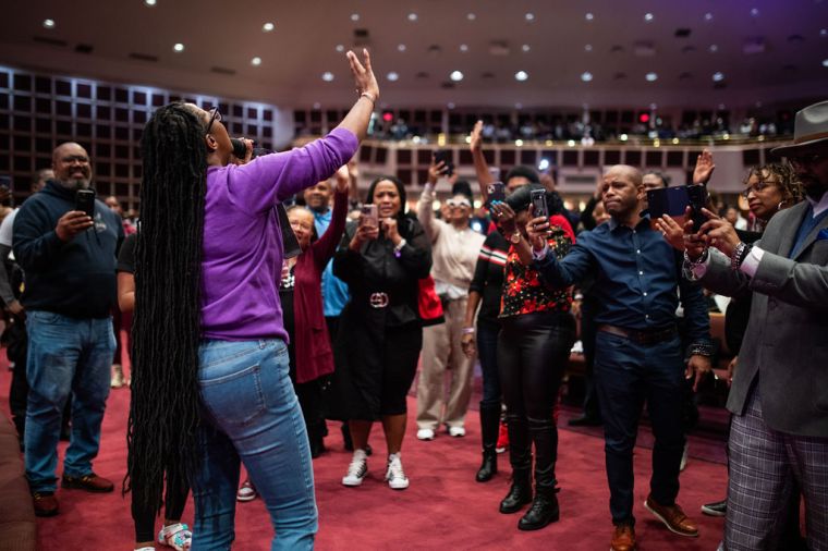 Le'Andria Johnson at the 15th Annual Spirit of Praise