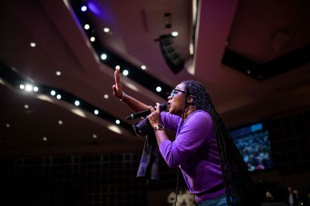 Le'Andria Johnson at the 15th Annual Spirit of Praise