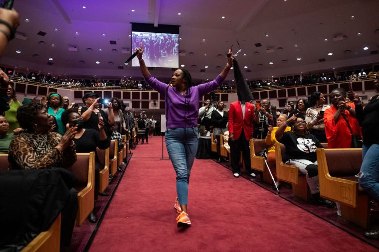 Le'Andria Johnson at the 15th Annual Spirit of Praise