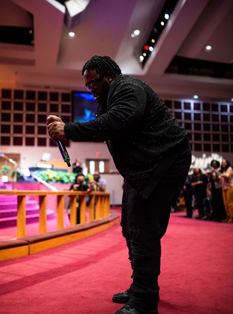 Marcus Jordan at the 15th Annual Spirit of Praise