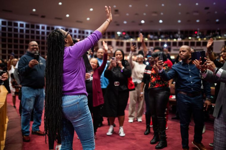 Le'Andria Johnson at the 15th Annual Spirit of Praise