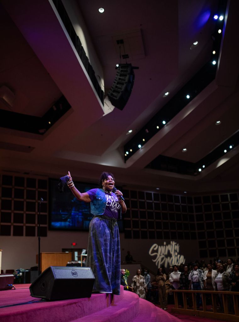 Tasha Cobbs-Leonard at the 15th Annual Spirit of Praise