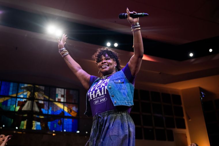 Tasha Cobbs-Leonard at the 15th Annual Spirit of Praise