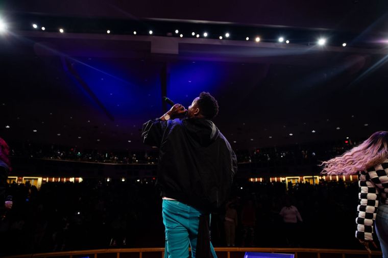 Tim Bowman Jr. at the 15th Annual Spirit of Praise