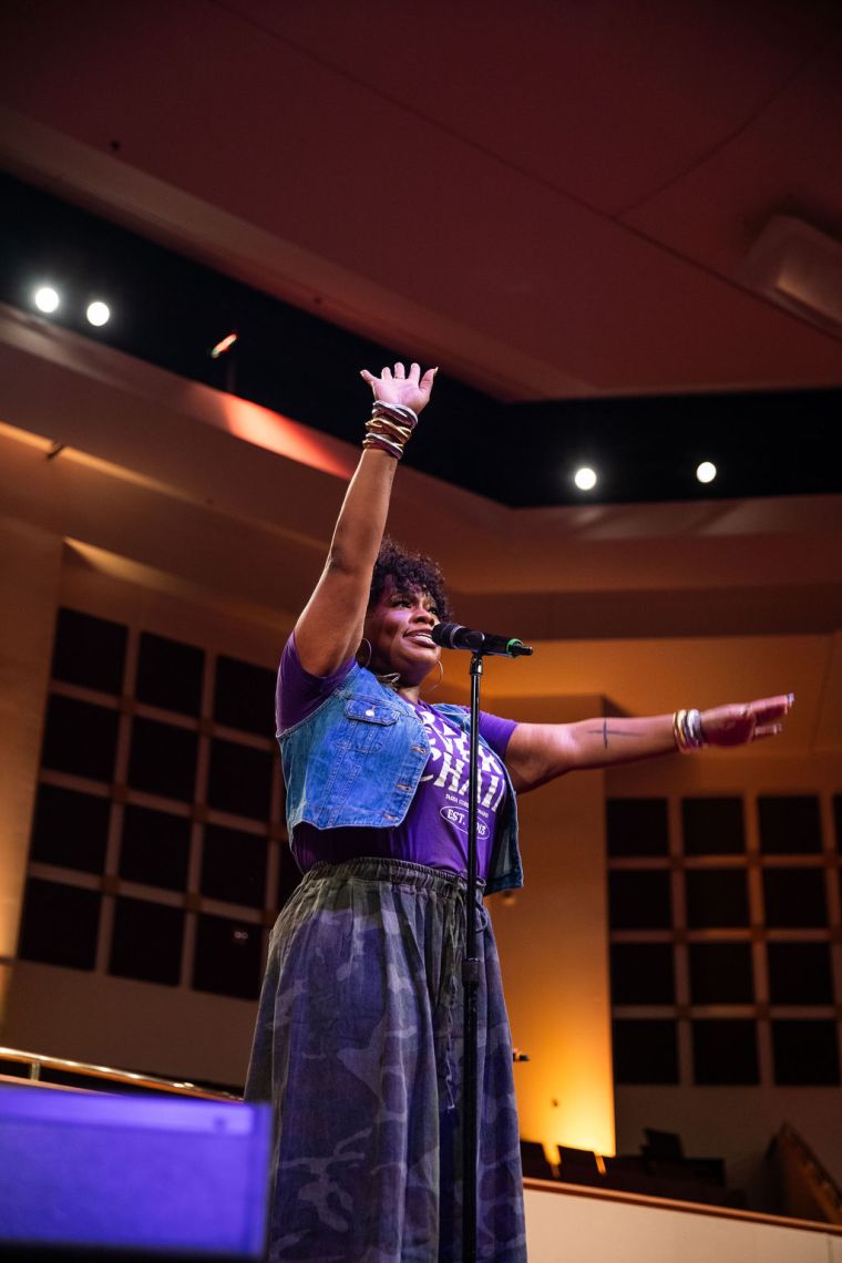 Tasha Cobbs-Leonard at the 15th Annual Spirit of Praise