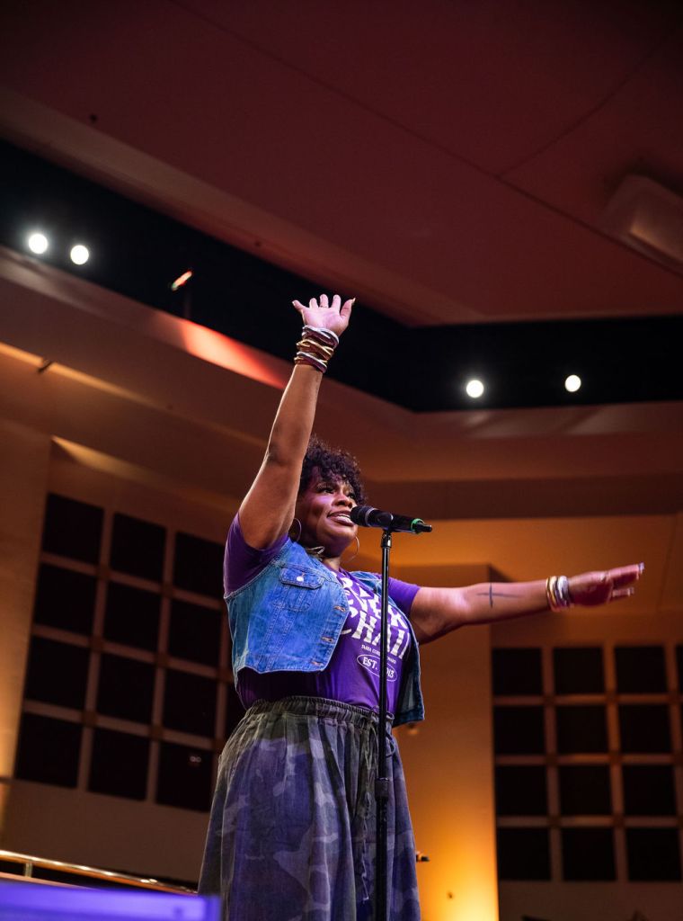 Tasha Cobbs-Leonard at the 15th Annual Spirit of Praise