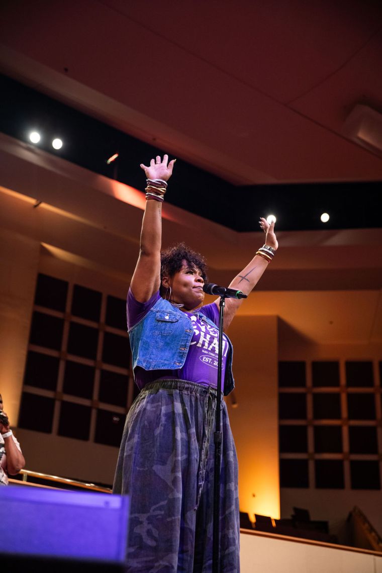 Tasha Cobbs-Leonard at the 15th Annual Spirit of Praise