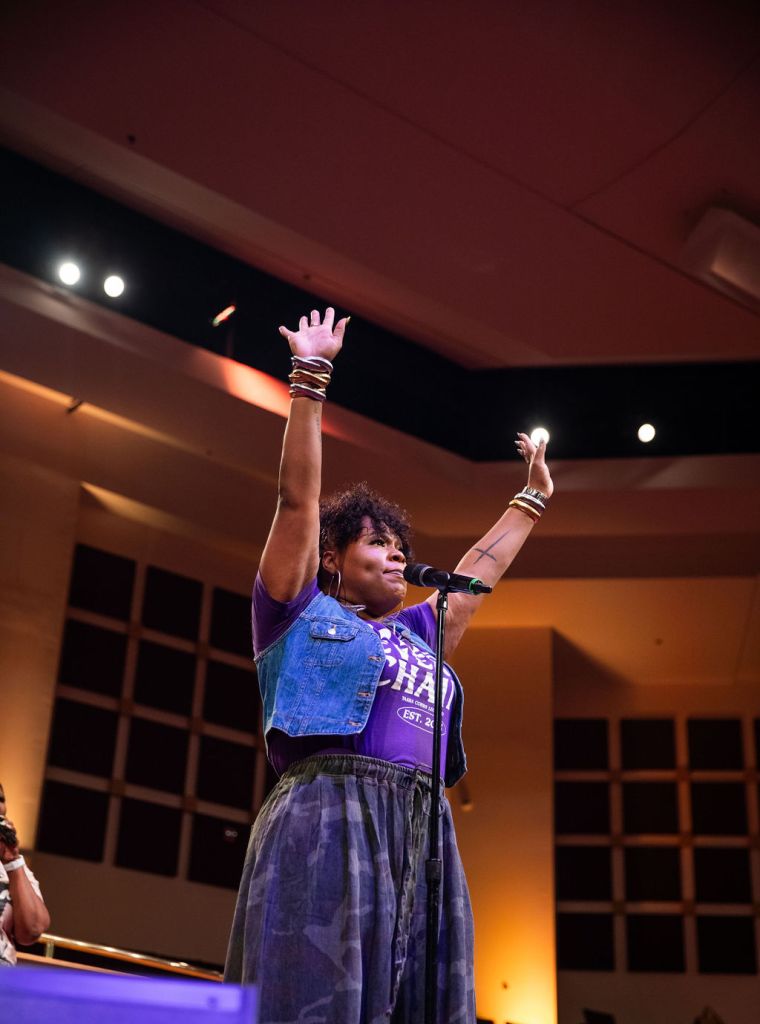 Tasha Cobbs-Leonard at the 15th Annual Spirit of Praise