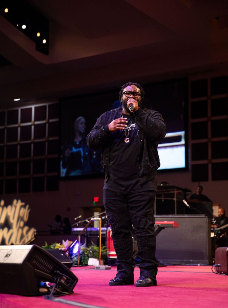 Marcus Jordan at the 15th Annual Spirit of Praise