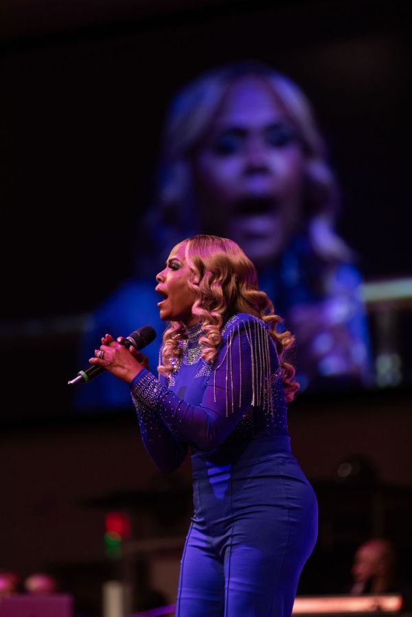 Erica Reed At The Wells Fargo 16th Annual Spirit of Praise