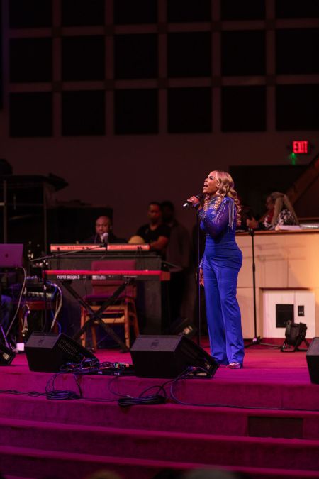 Erica Reed At The Wells Fargo 16th Annual Spirit of Praise