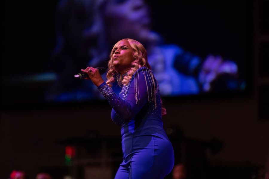 Erica Reed At The Wells Fargo 16th Annual Spirit of Praise