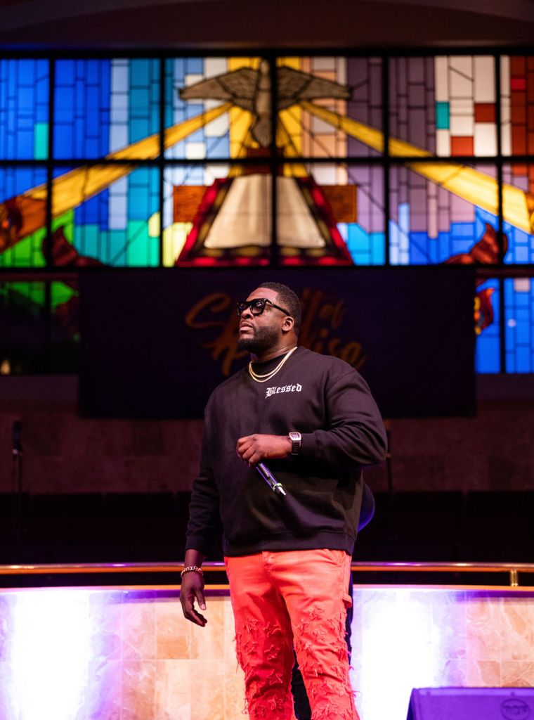 Otis Kemp At The Wells Fargo 16th Annual Spirit of Praise