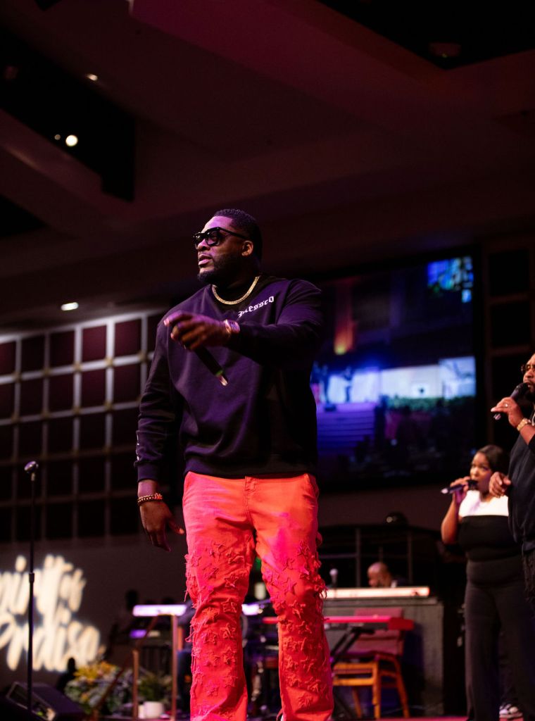 Otis Kemp At The Wells Fargo 16th Annual Spirit of Praise