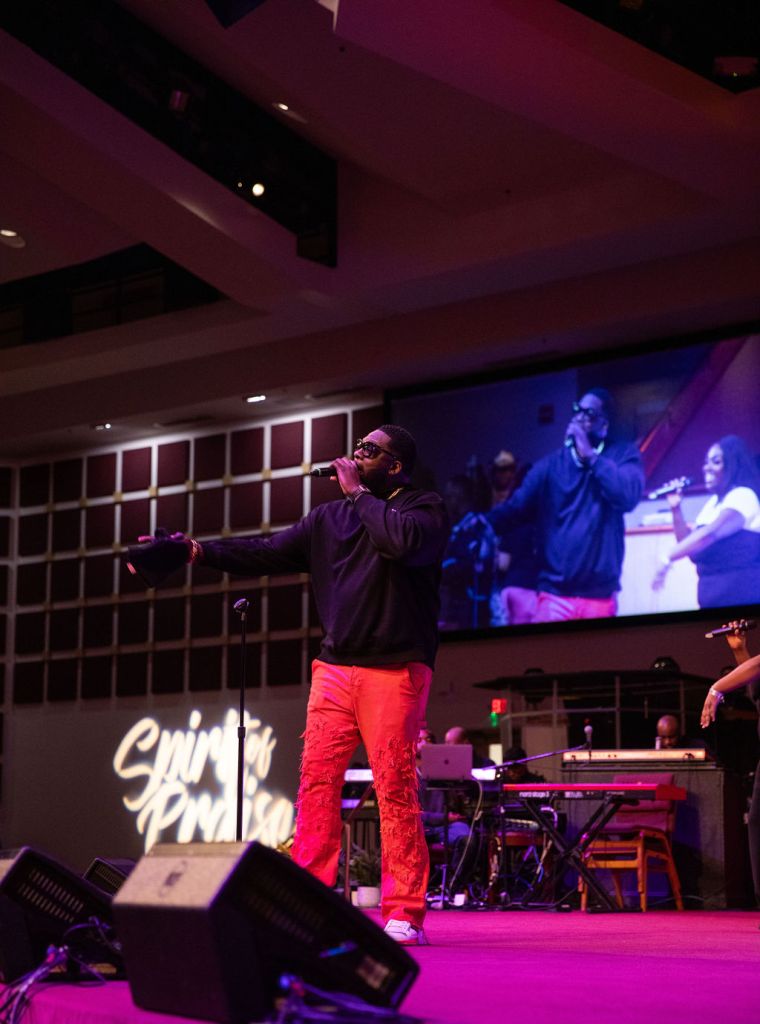 Otis Kemp At The Wells Fargo 16th Annual Spirit of Praise