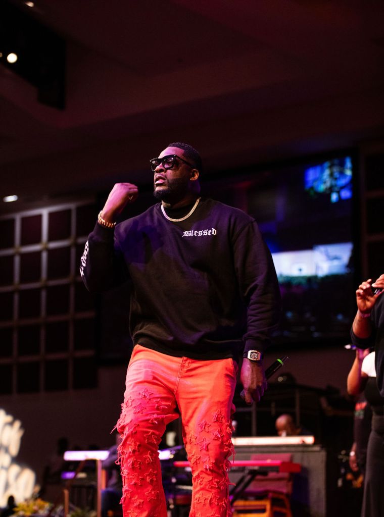 Otis Kemp At The Wells Fargo 16th Annual Spirit of Praise