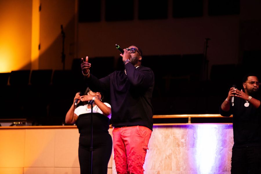 Otis Kemp At The Wells Fargo 16th Annual Spirit of Praise