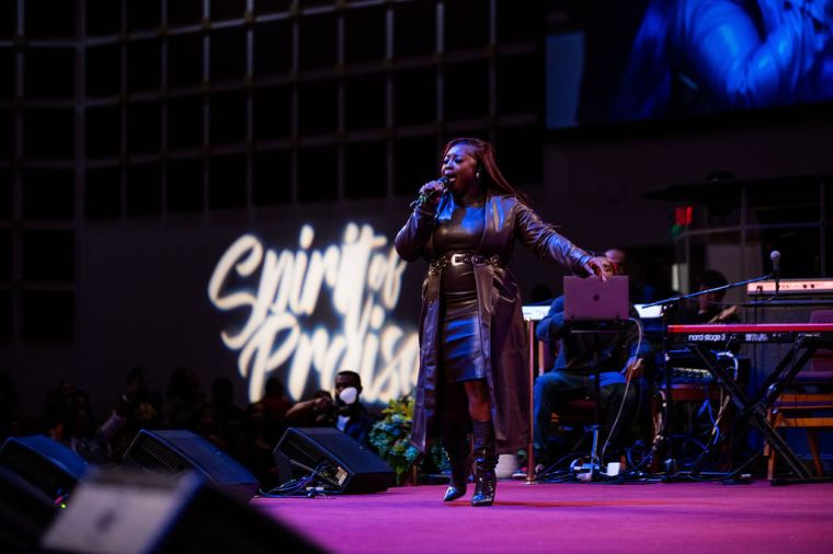 Jekalyn Carr At The Wells Fargo 16th Annual Spirit of Praise