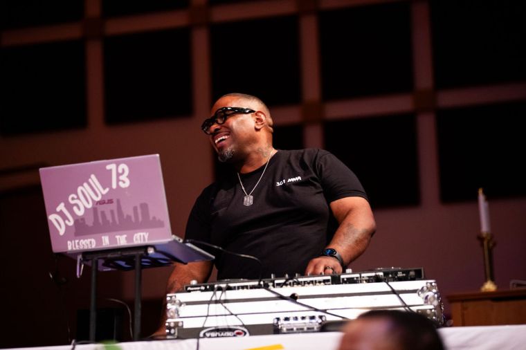 DJ Soul At The Wells Fargo 16th Annual Spirit of Praise Hosts