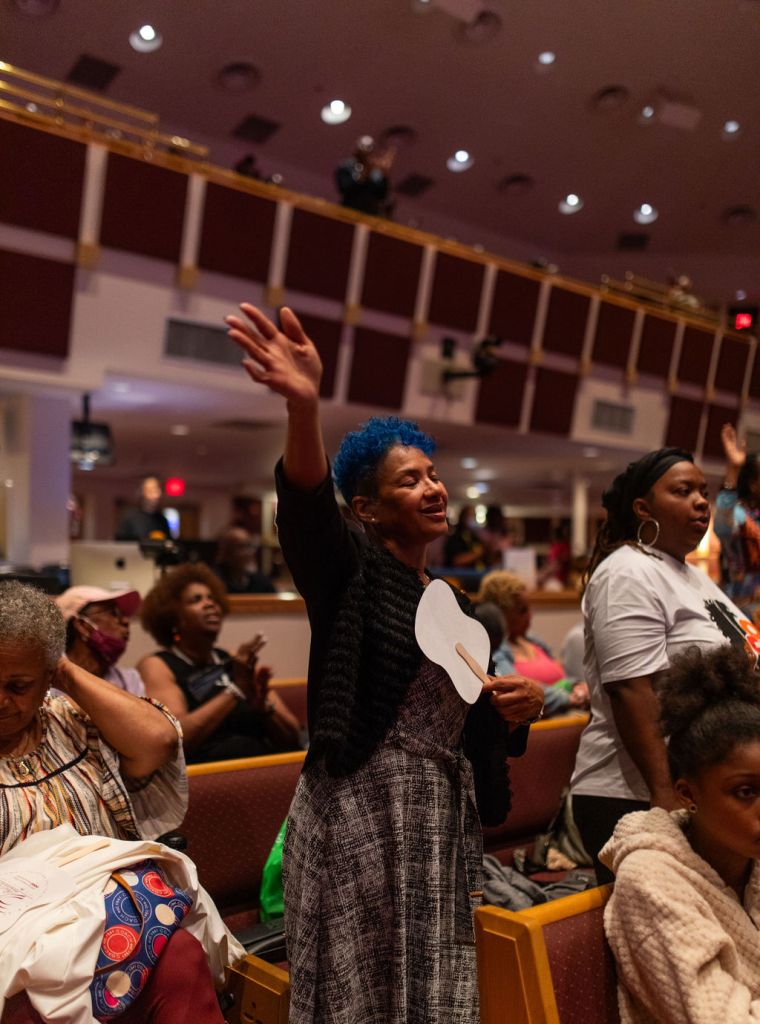 The Wells Fargo 16th Annual Spirit of Praise Crowd