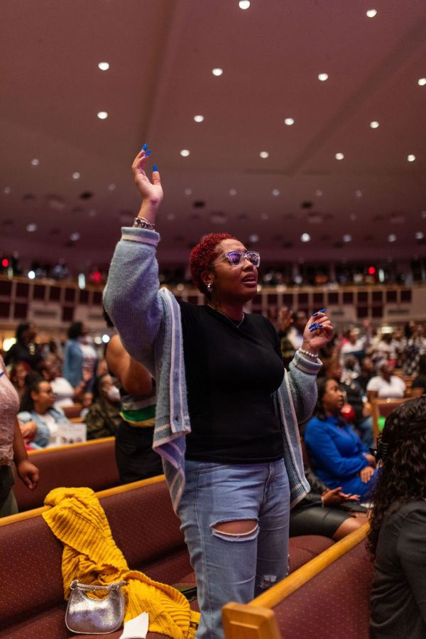 The Wells Fargo 16th Annual Spirit of Praise Crowd