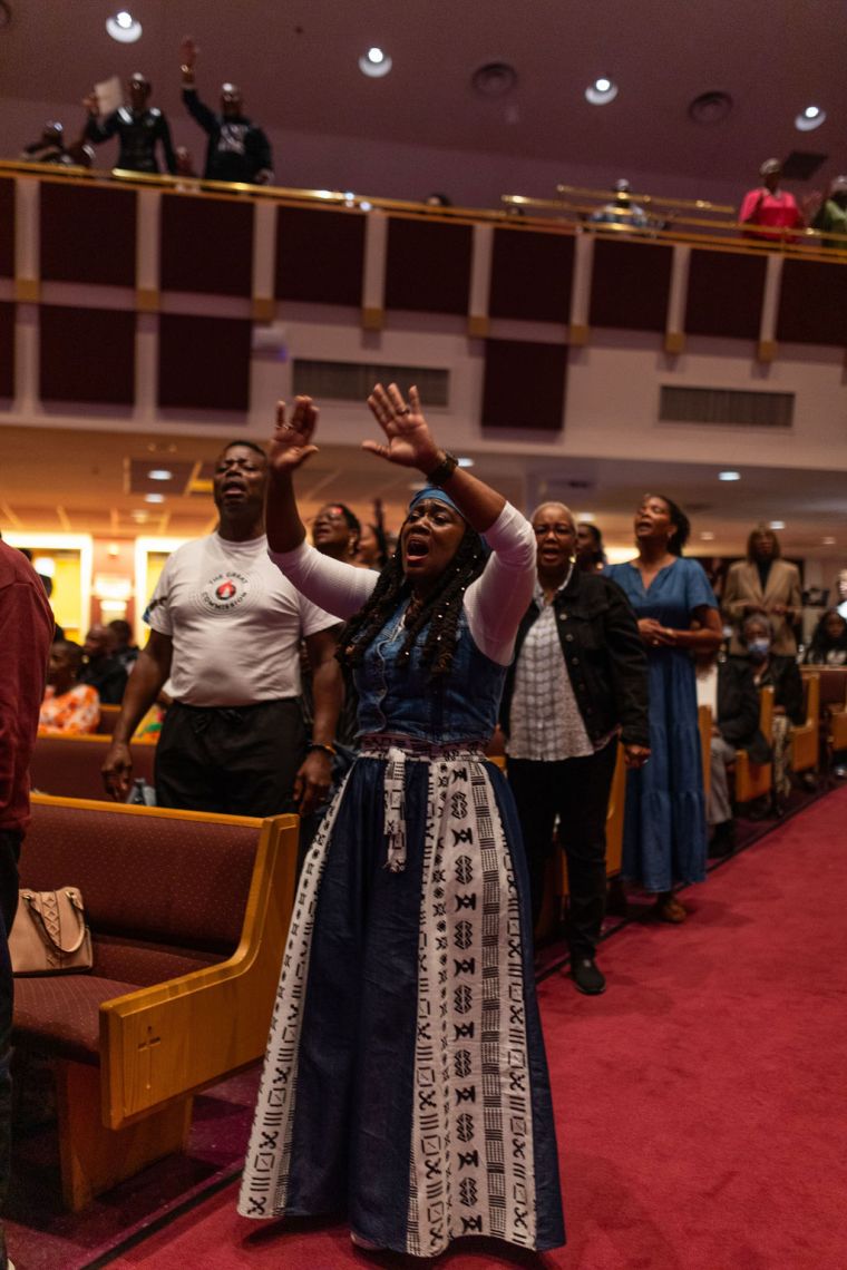 The Wells Fargo 16th Annual Spirit of Praise Crowd