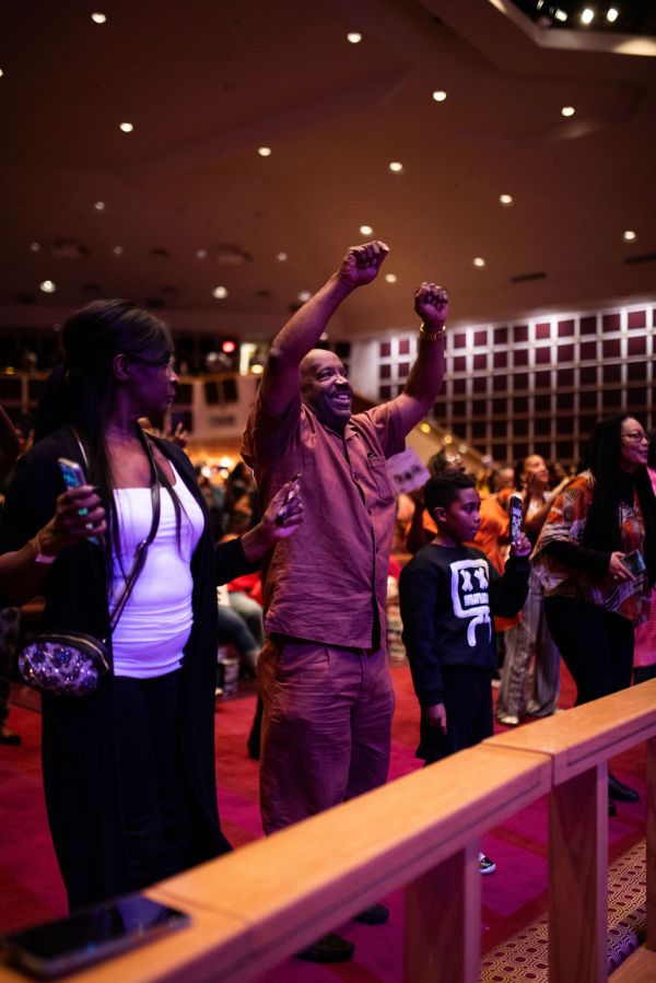 The Wells Fargo 16th Annual Spirit of Praise Crowd
