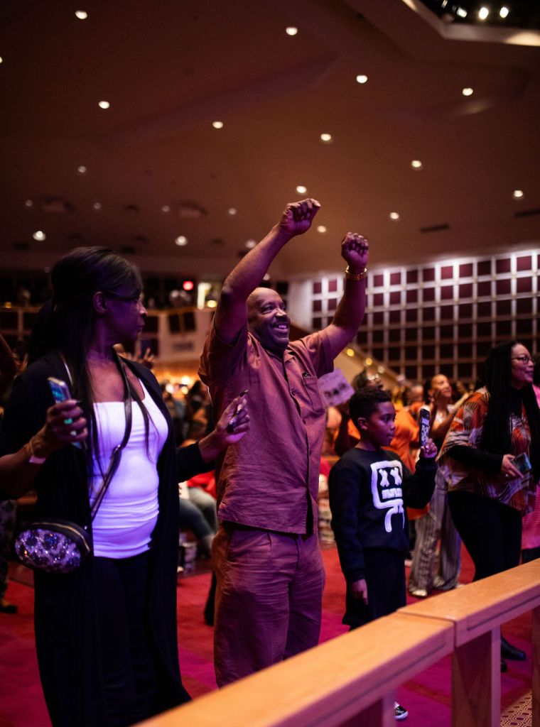 The Wells Fargo 16th Annual Spirit of Praise Crowd