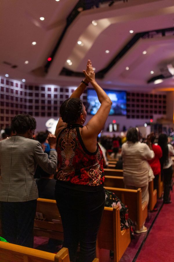The Wells Fargo 16th Annual Spirit of Praise Crowd
