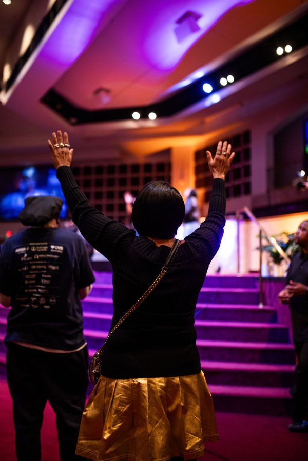 The Wells Fargo 16th Annual Spirit of Praise Crowd