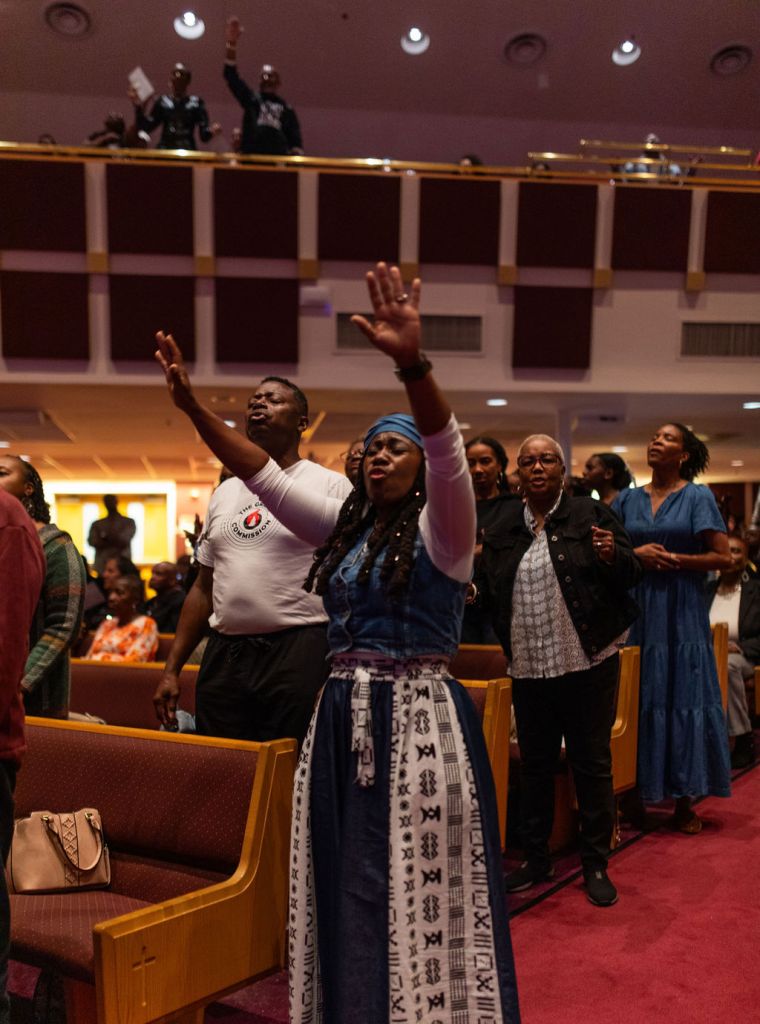 The Wells Fargo 16th Annual Spirit of Praise Crowd