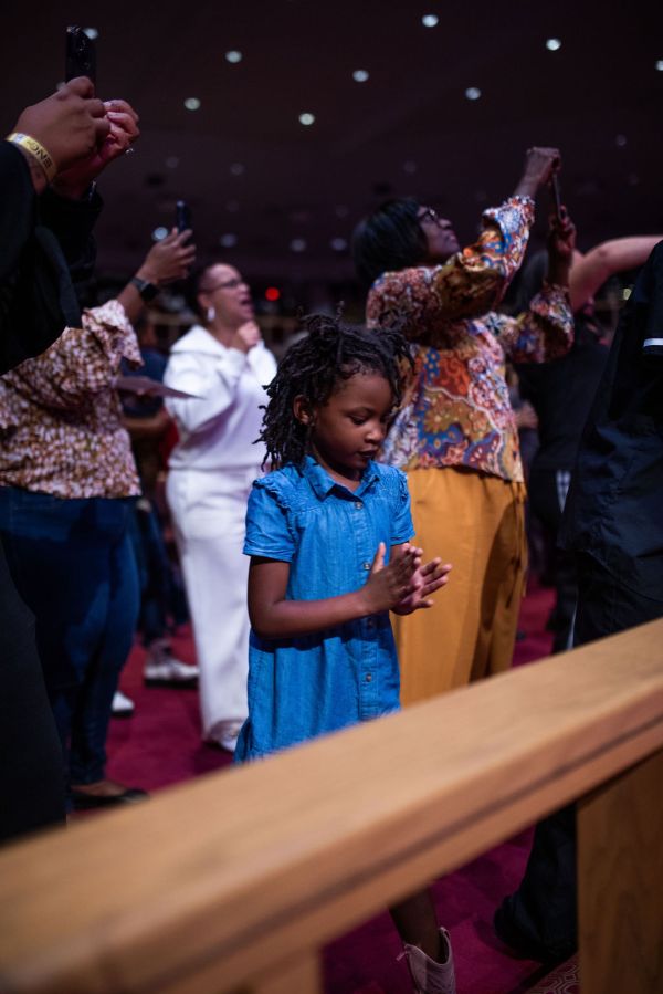 The Wells Fargo 16th Annual Spirit of Praise Crowd