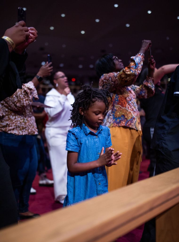 The Wells Fargo 16th Annual Spirit of Praise Crowd