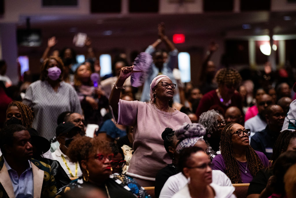 The Wells Fargo 16th Annual Spirit of Praise Crowd