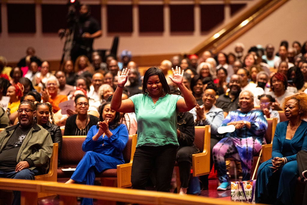 The Wells Fargo 16th Annual Spirit of Praise Crowd