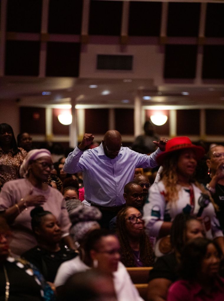 The Wells Fargo 16th Annual Spirit of Praise Crowd