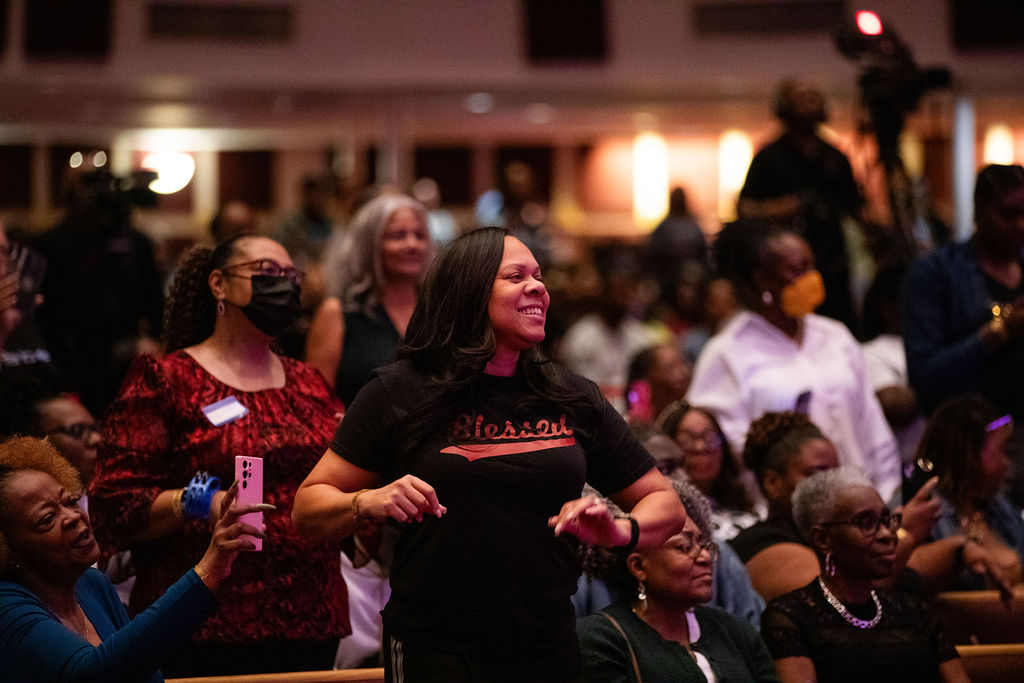 The Wells Fargo 16th Annual Spirit of Praise Crowd