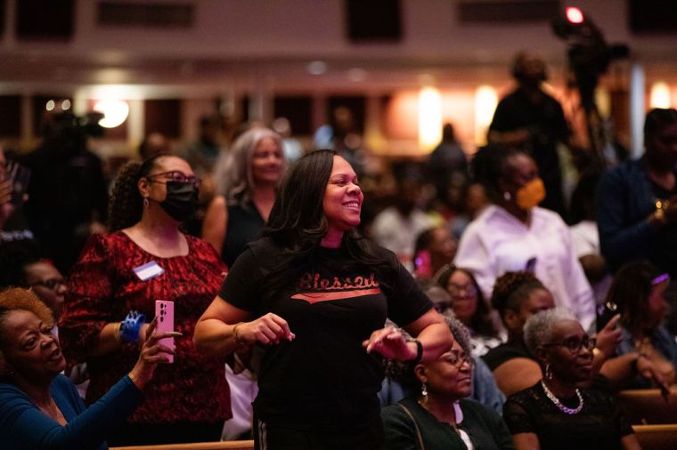 The Wells Fargo 16th Annual Spirit of Praise Crowd