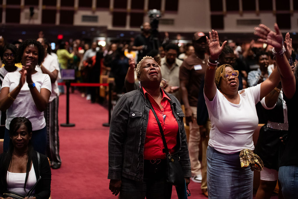 The Wells Fargo 16th Annual Spirit of Praise Crowd