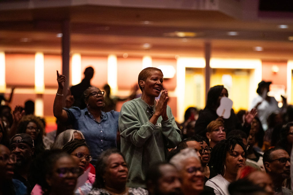 The Wells Fargo 16th Annual Spirit of Praise Crowd