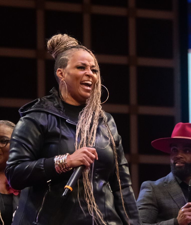 Darlene McCoy At The Wells Fargo 16th Annual Spirit of Praise